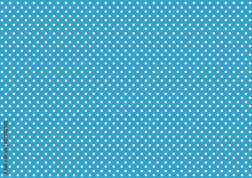 Abstract background blue background with lots of white circle dots.