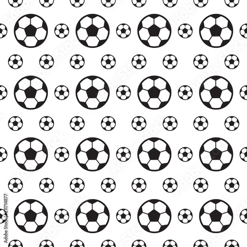 soccer seamless pattern