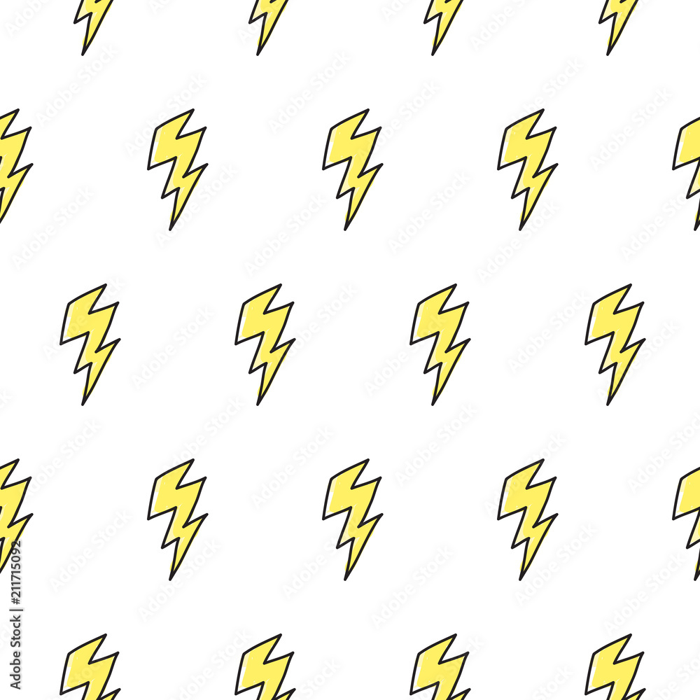 lightning seamless pattern lightning seamless pattern