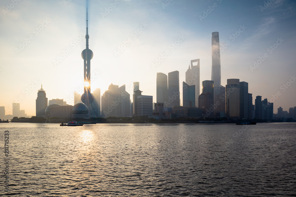 Obraz premium Shanghai city skyline