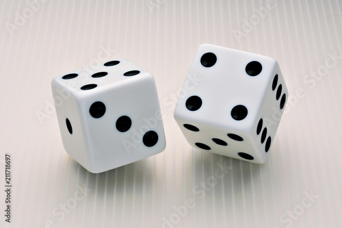 Konstfotografi tumbling dice