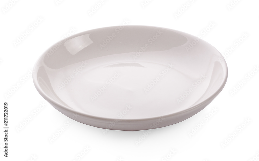 plate on white background plate on white background
