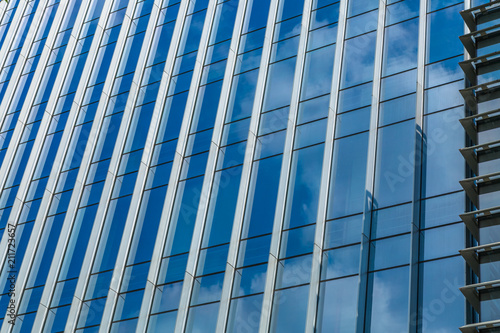 Wallpaper Mural Close-Up of Modern Office Buildings in city of China. Torontodigital.ca