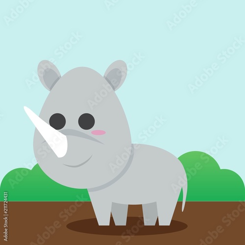 Cute animal illustration