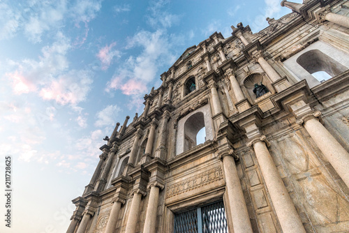 Macao ruins of St. Paul