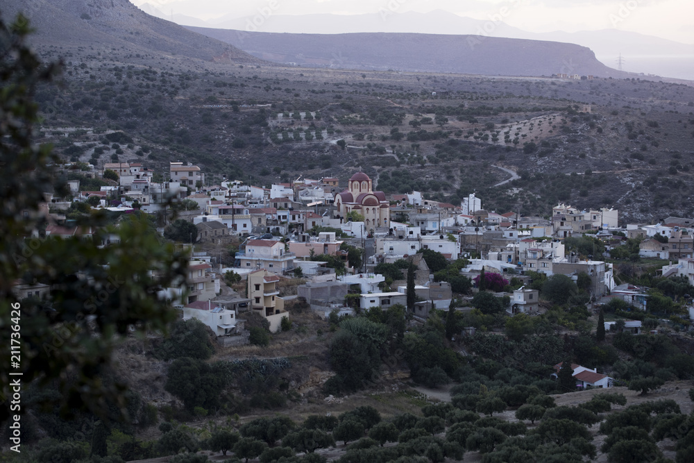 Obraz premium panorama Creta