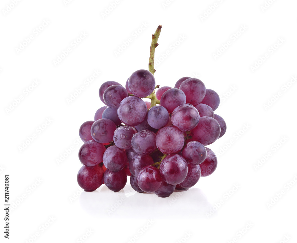 grapes isolated on white background grapes isolated on white background