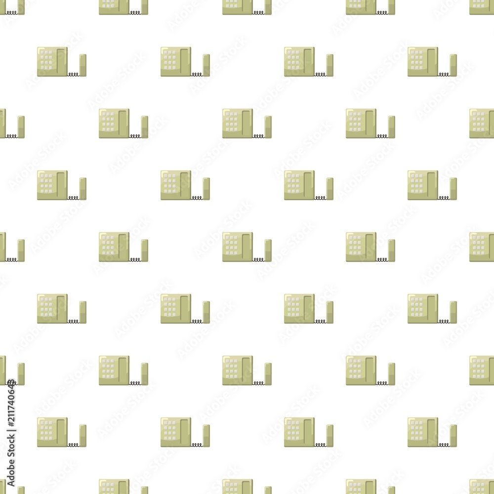 Office phone pattern seamless repeat in cartoon style vector illustration Office phone pattern seamless repeat in cartoon style vector illustration