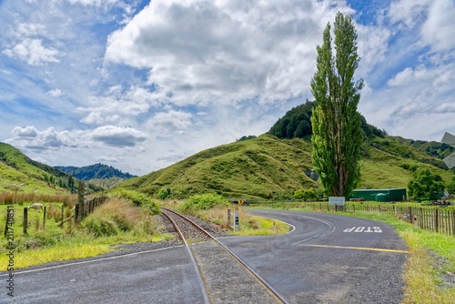 Fotografie Forgotten World Highway in Taranaki, New Zealand