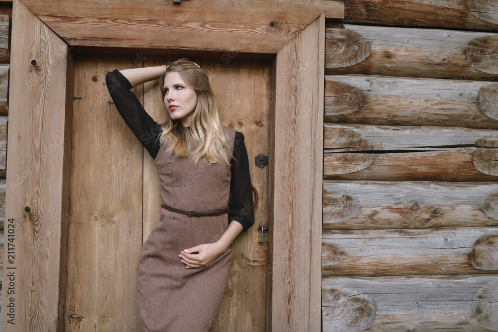 Outdoors portrait of beautiful young woman. Selective focus. Outdoors portrait of beautiful young woman. Selective focus.