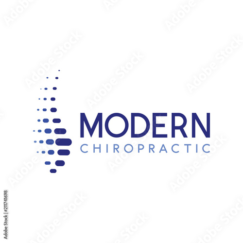 Chiropractic vector Logo Icon element. Medical design collection. Vector illustration