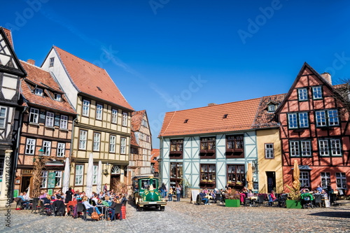 Obraz na płótnie Quedlinburg, Altstadt w salonie
