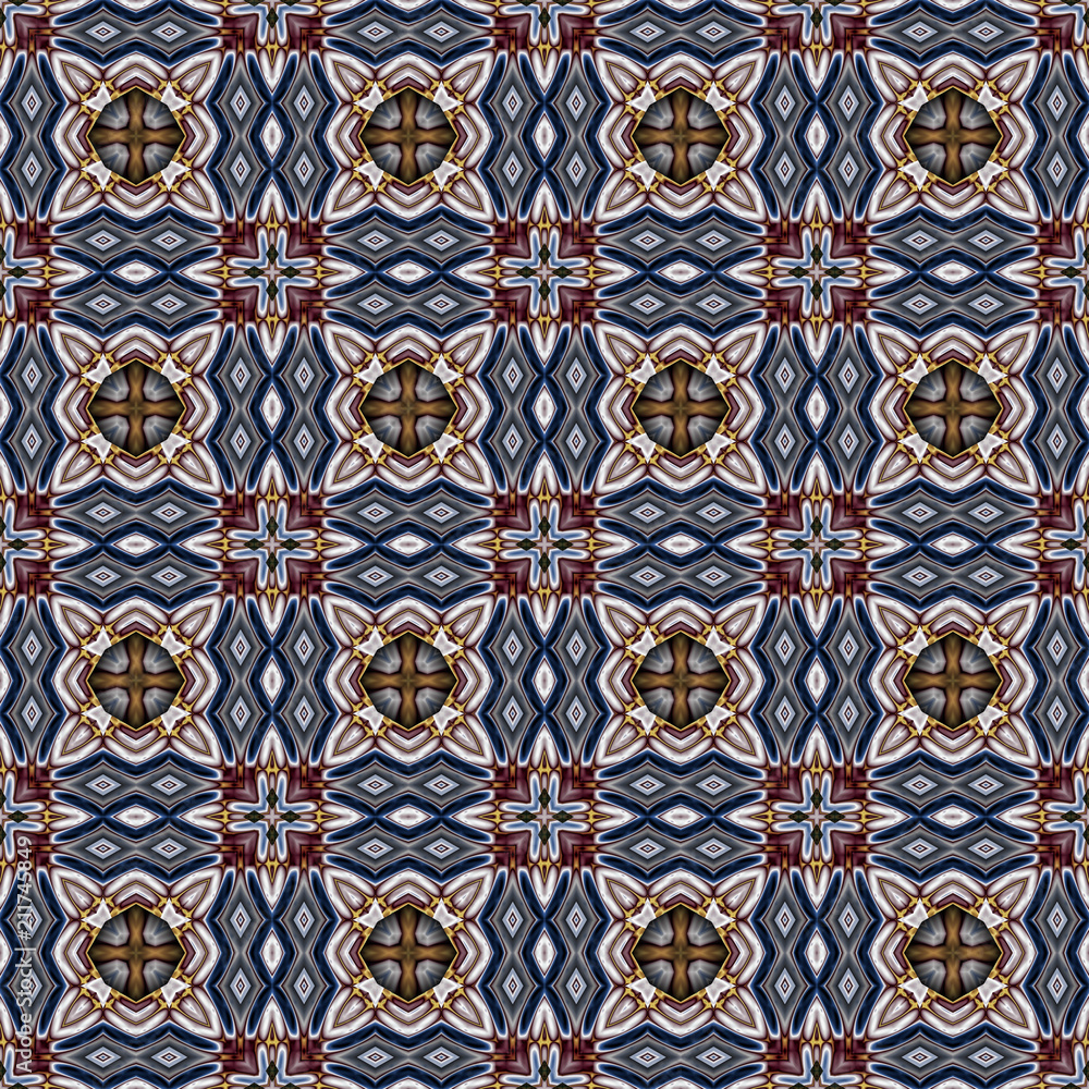 Abstrakt fraktal Muster geometrisch