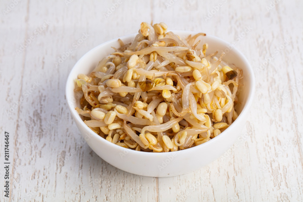 Appetizing mung beans Appetizing mung beans