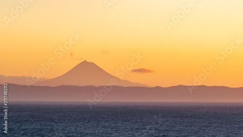 island as seen from the sea