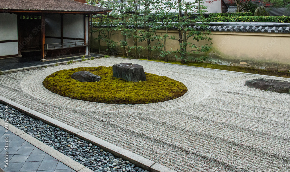 Obraz premium Zen garden in Japan