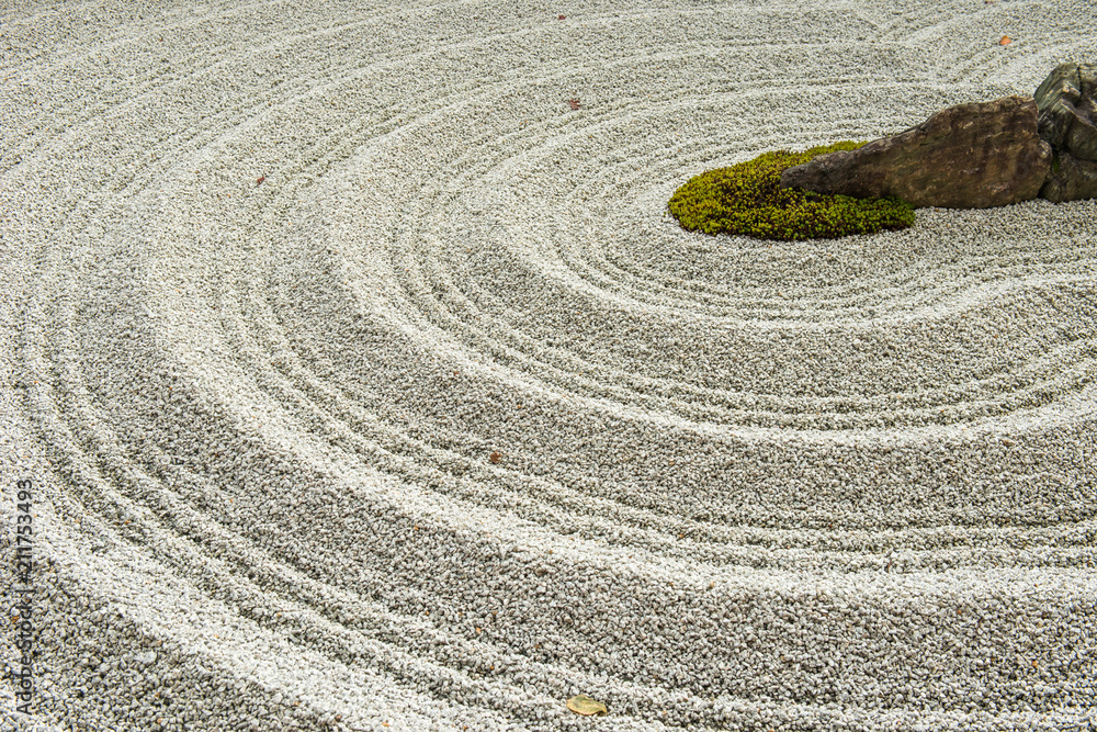 Fototapeta premium Zen garden in Japan