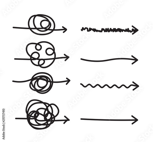 Scribble Hard Solution Arrows
