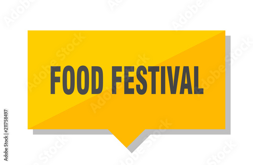 food festival price tag