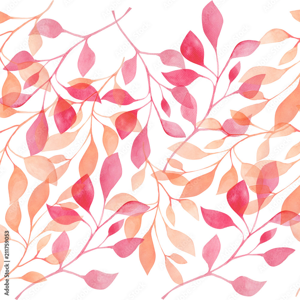 water color leaf hand drawing water color leaf hand drawing