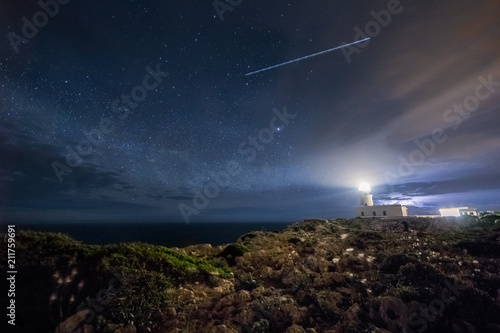Wallpaper Mural Starry sky in the lighthouse Torontodigital.ca