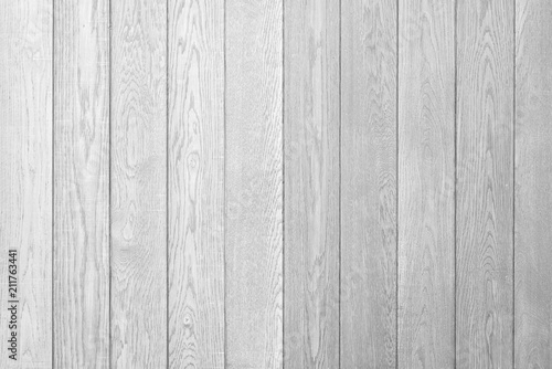 White wood fence or Wood wall background seamless and pattern.