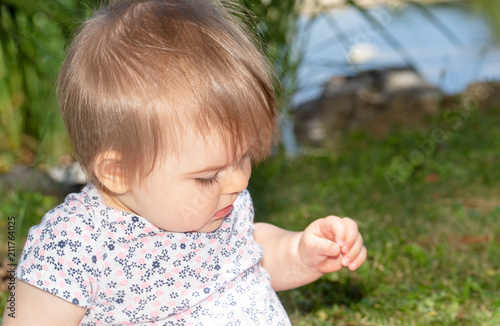 Baby Girl Outdoor Portrait 8