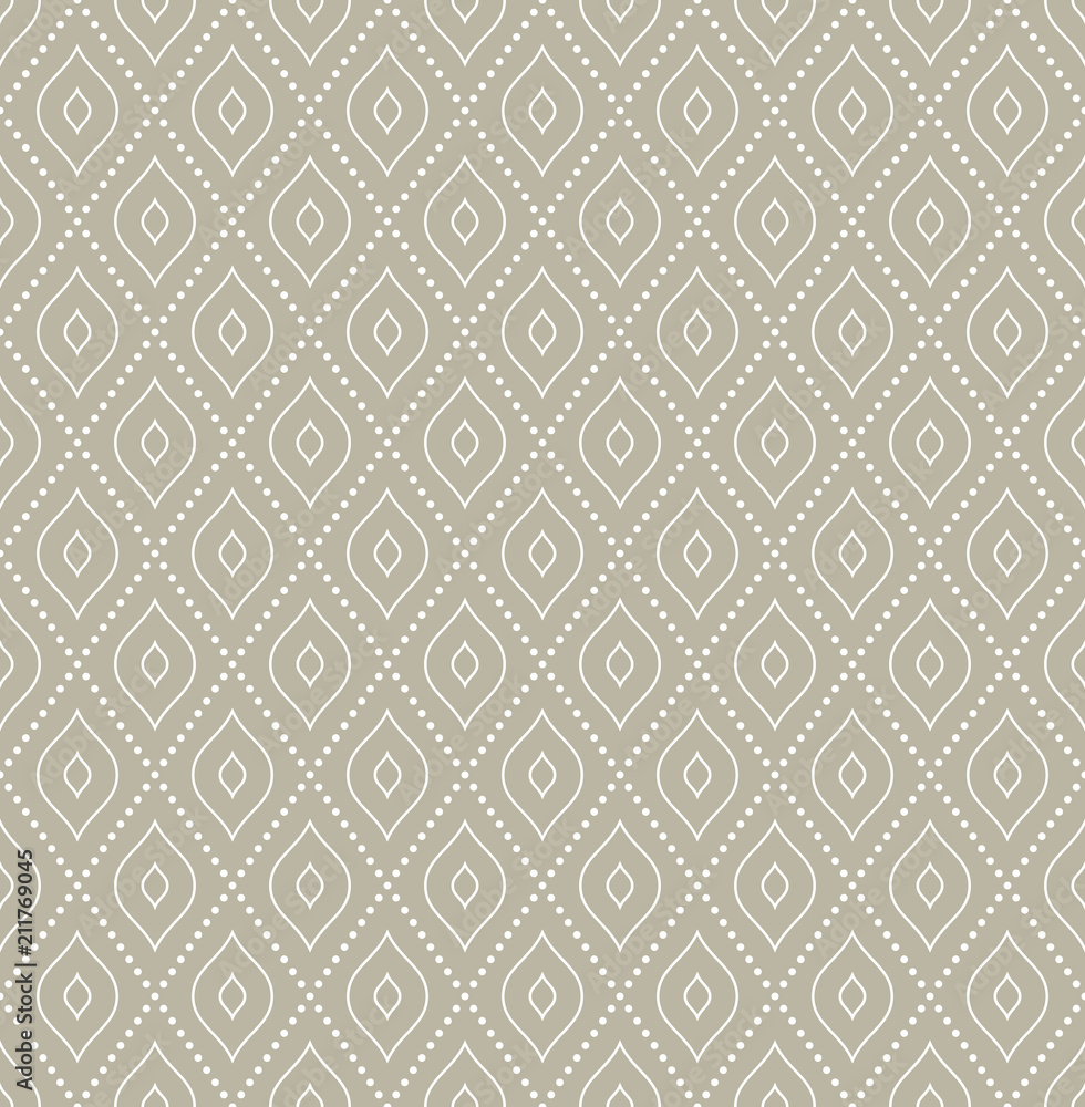 Geometric dotted vector pattern. Seamless abstract modern dotted texture for wallpapers and backgrounds
