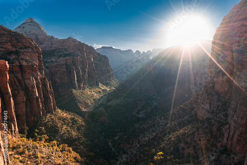 Zion National Park Canyon photo