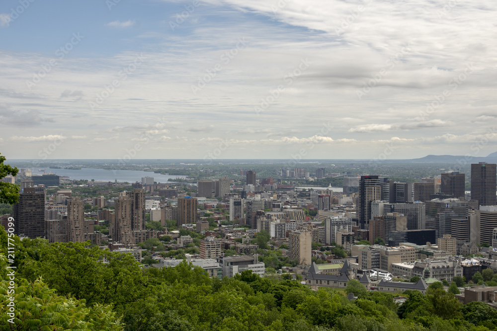 Panorama Of Montreal