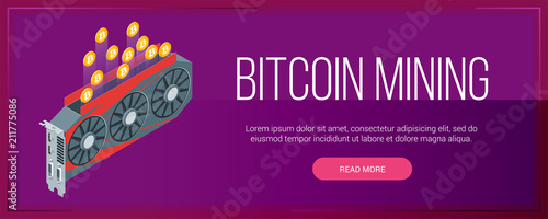 Bitcoin mining banner
