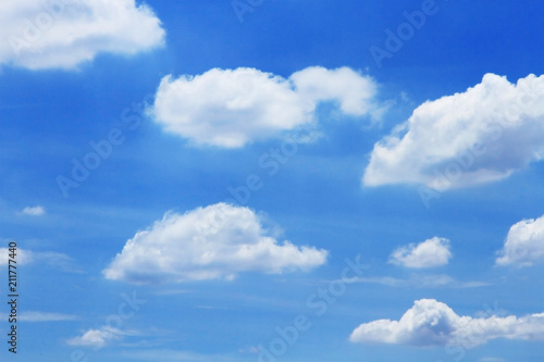 Cloud white and blue sky © i am way