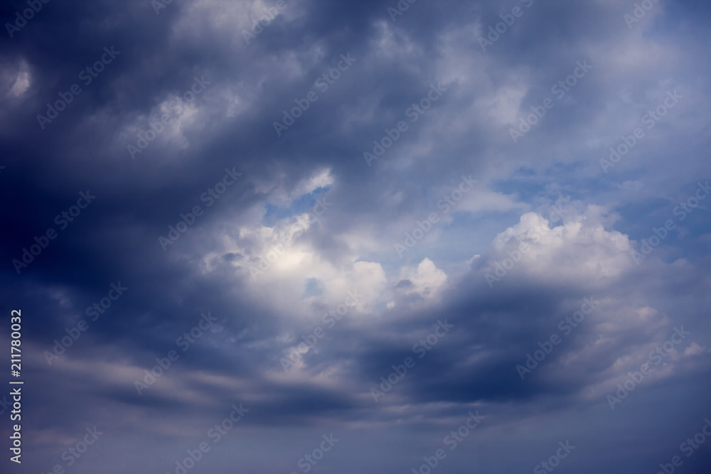 Background Dramatic dark sky with sun rays Background Dramatic dark sky with sun rays
