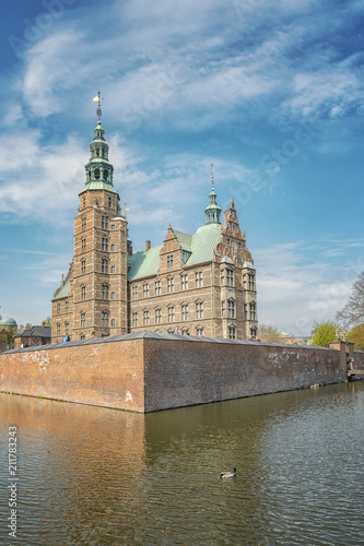 Copenhagen Rosenborg Castle and Moat