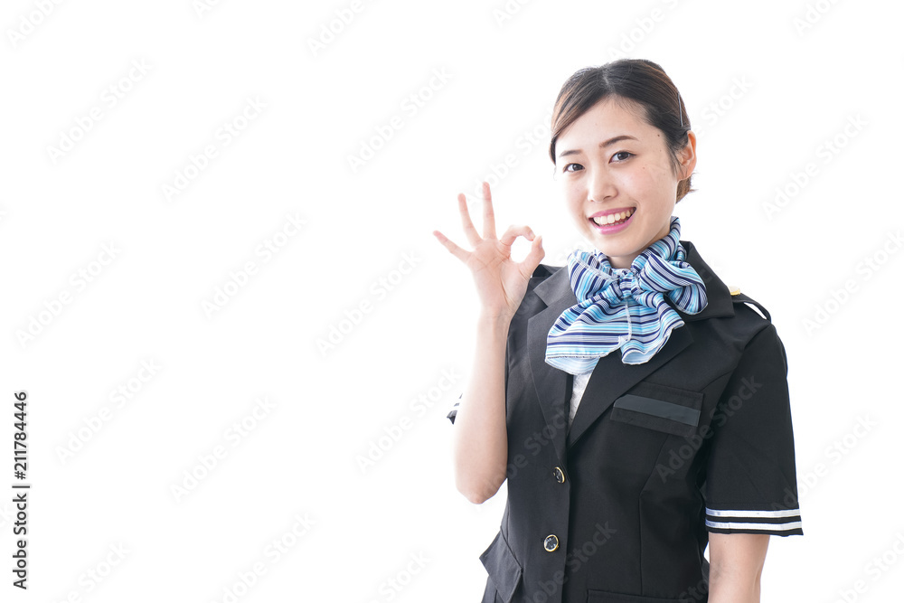 接客する女性 接客する女性