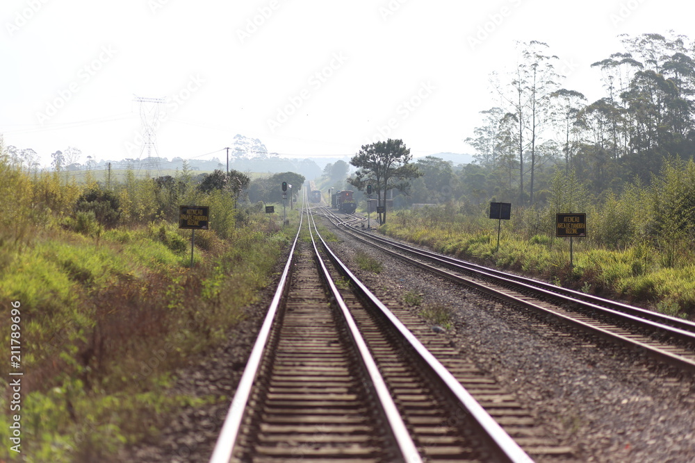 linha de trem