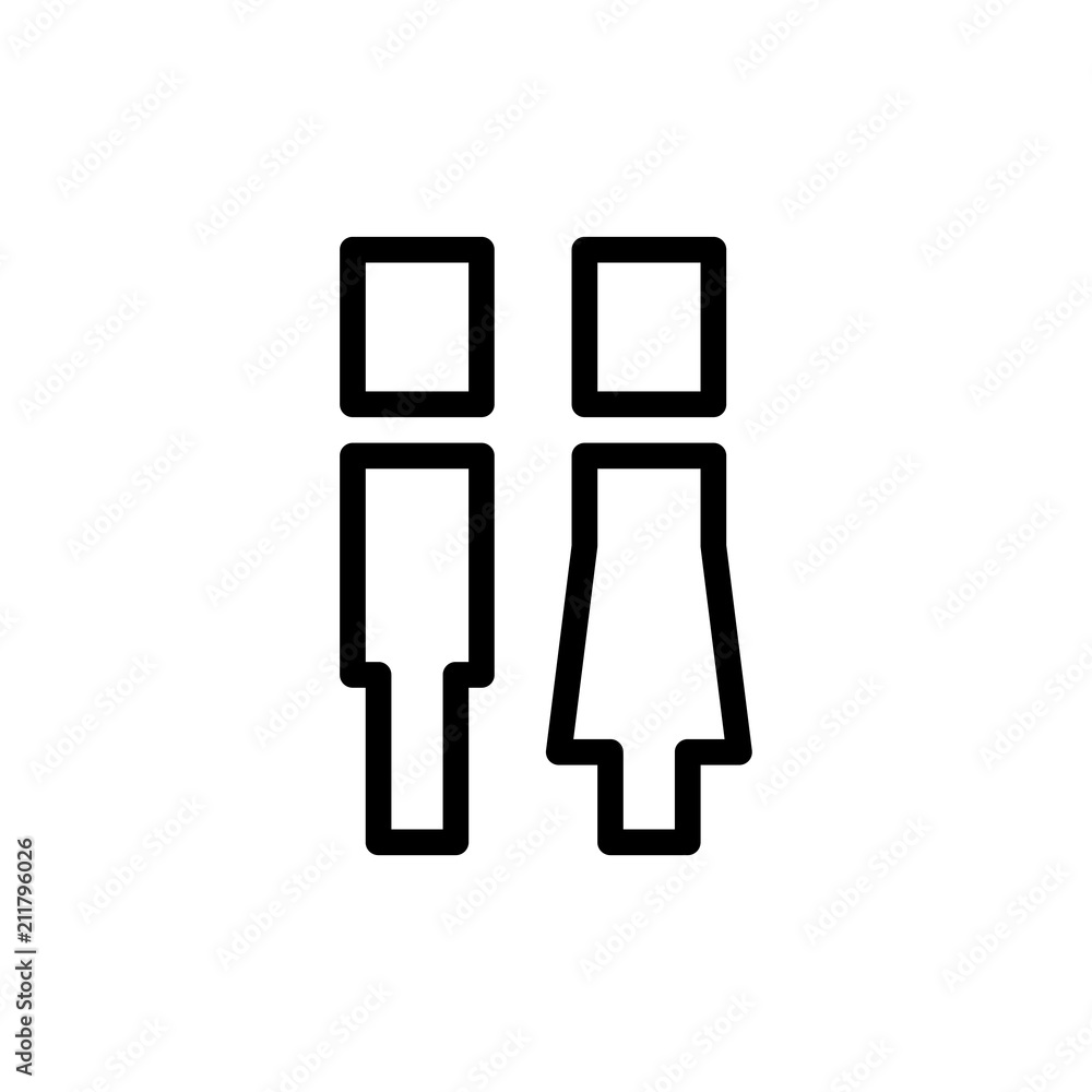 toilet icon vector illustration toilet icon vector illustration