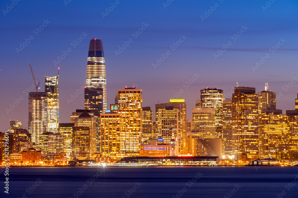 Fototapeta premium San Francisco downtown skyline