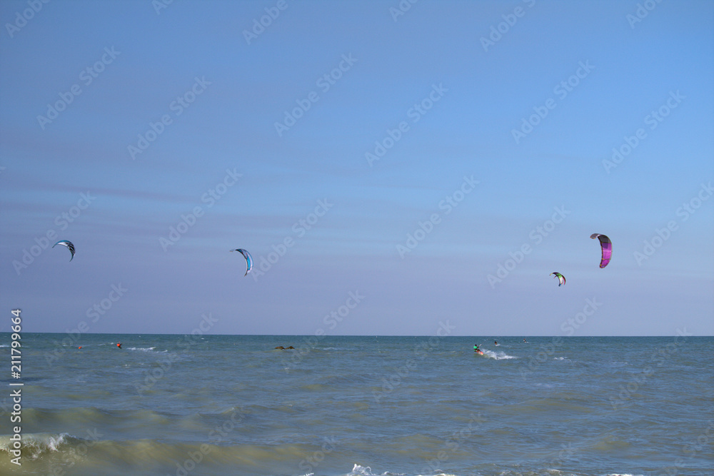 kite surf,sport,wind,sea,air,water,fun,horizon,panorama,sky,blue