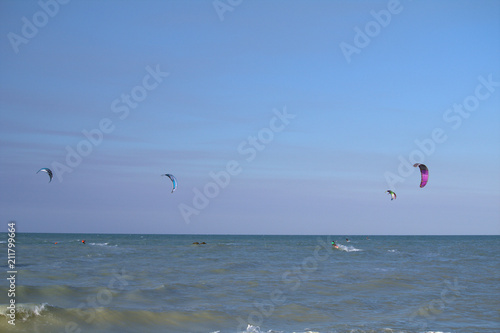 kite surf,sport,wind,sea,air,water,fun,horizon,panorama,sky,blue
