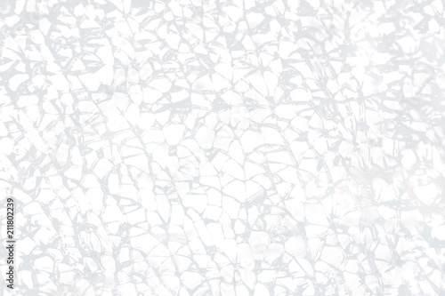 white background shattered glass