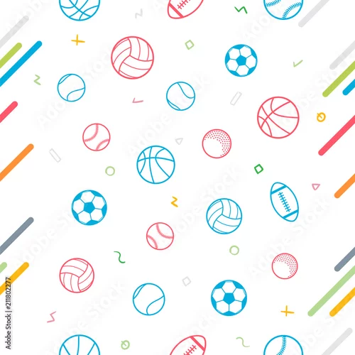 Tapety sportowe motywy: piłka nożna, baseball, siatkówka, koszykówka