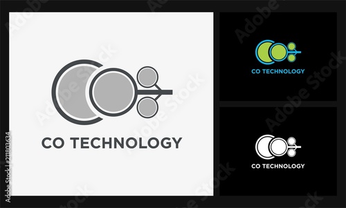 letter co technology logo
