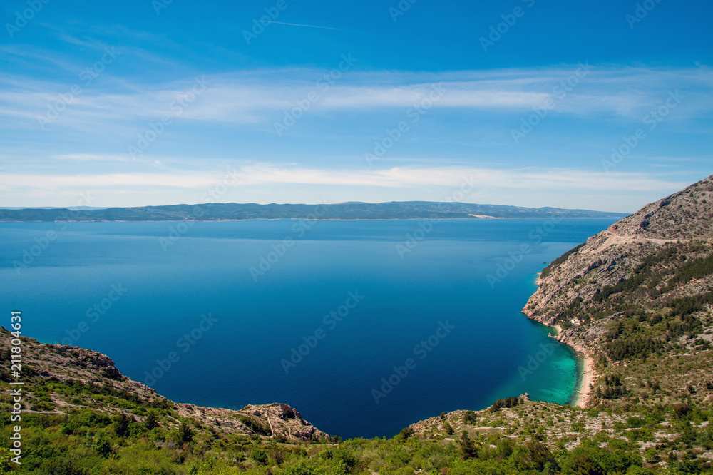 Cove along Adriatic coast