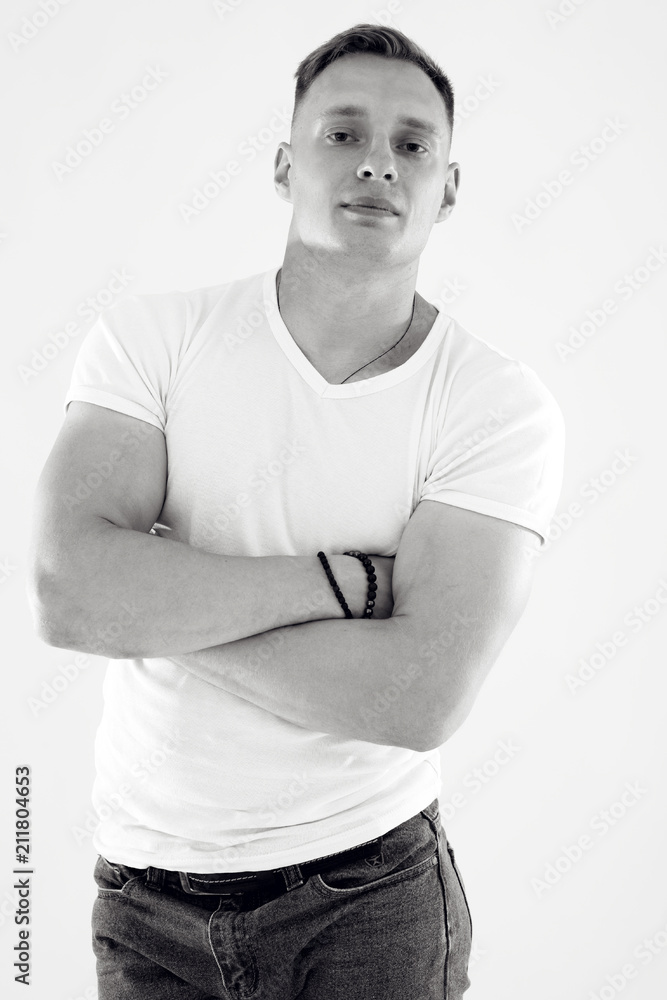 Man black and white photo
Man black and white photo