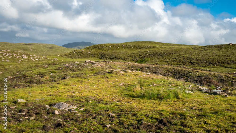 Rolling Hills of the Scottish Highlands
