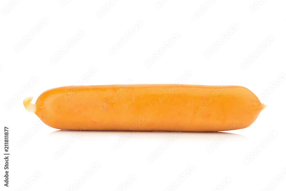 sausage isolated on white background sausage isolated on white background