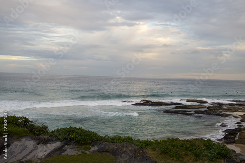 Australian beach front and city bondi beach © Mirror-images