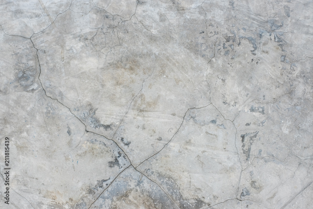 Fototapeta premium old crack grunge grey concrete floor texture background,weathered cement backdrop.