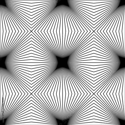 Seamless abstract wave lines vector patterns. Vector fashion backdrop in vintage op art style.